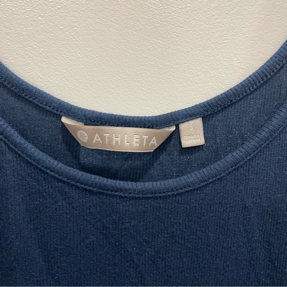 Athleta Double Strap Ribbed Revive Tank Small - Picture 4 of 7